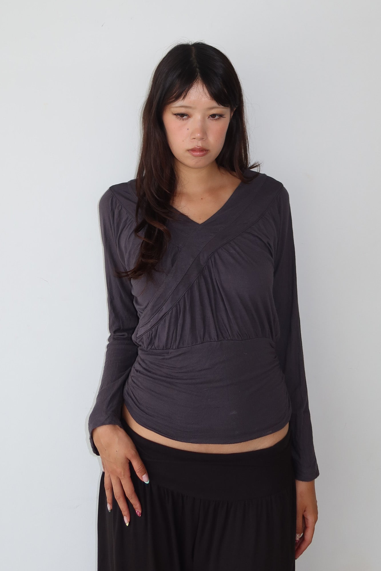 diesel | asymmetric ruched top