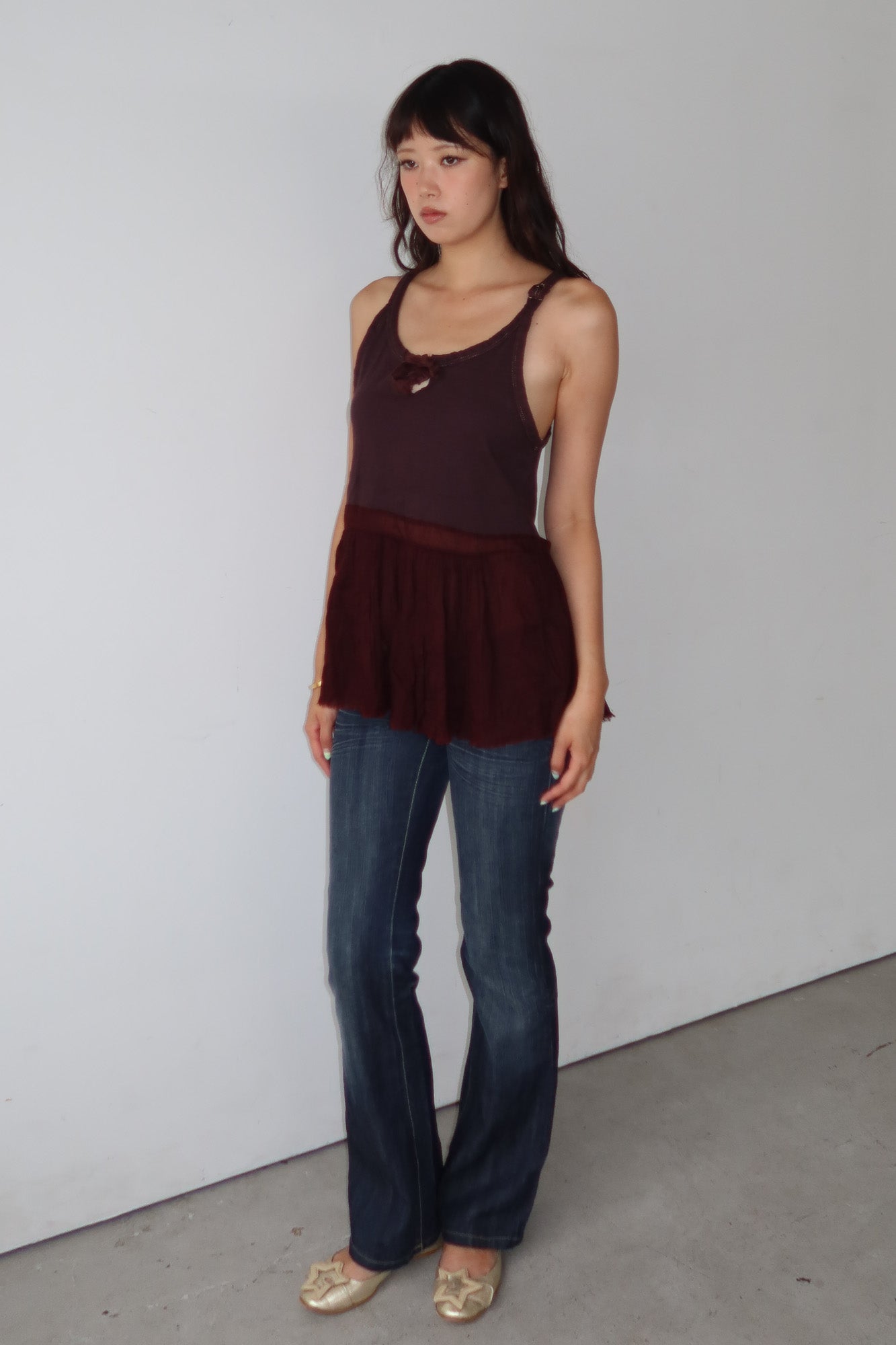 isabel marant étoile | gathered silk top