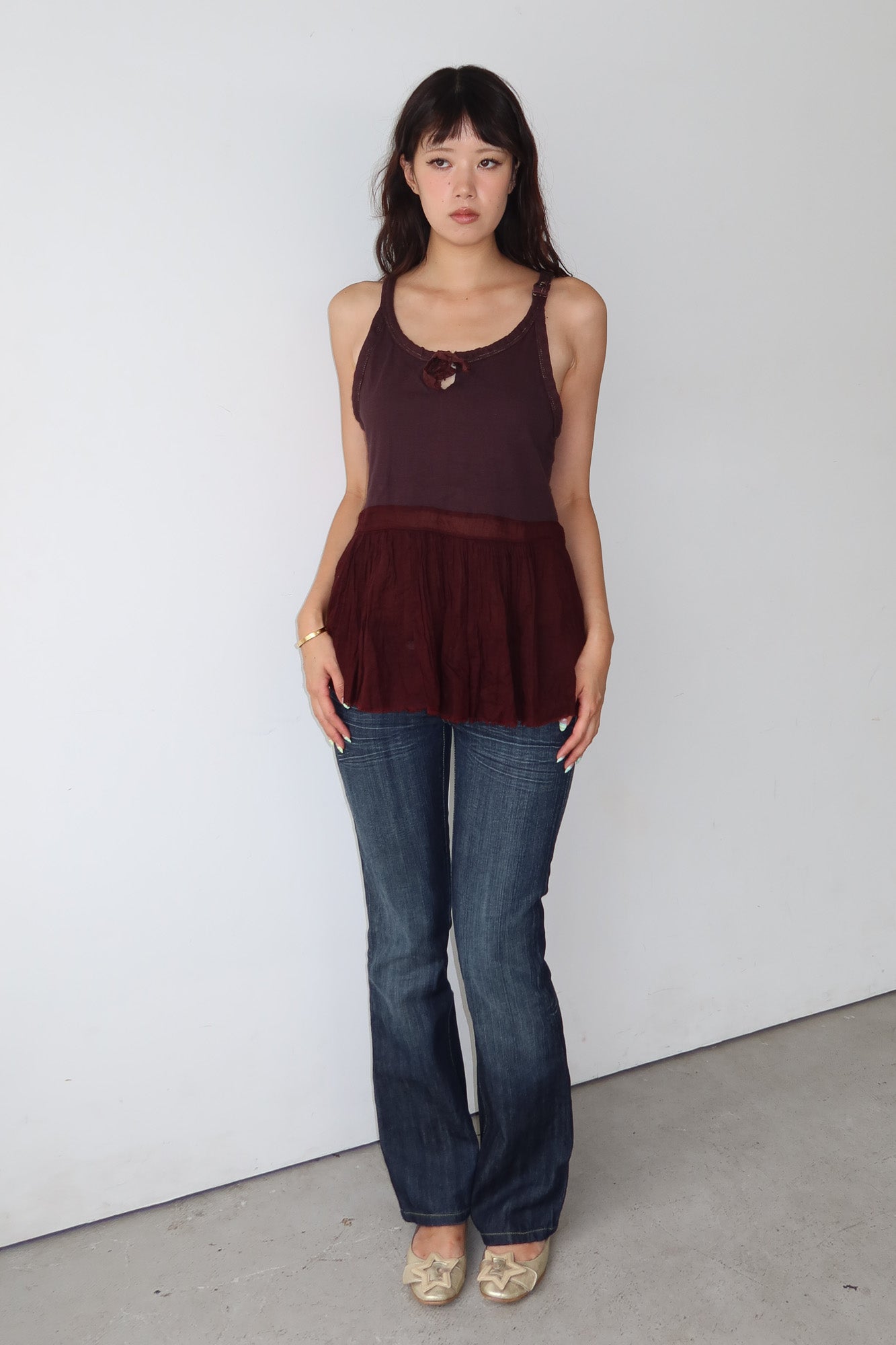 isabel marant étoile | gathered silk top