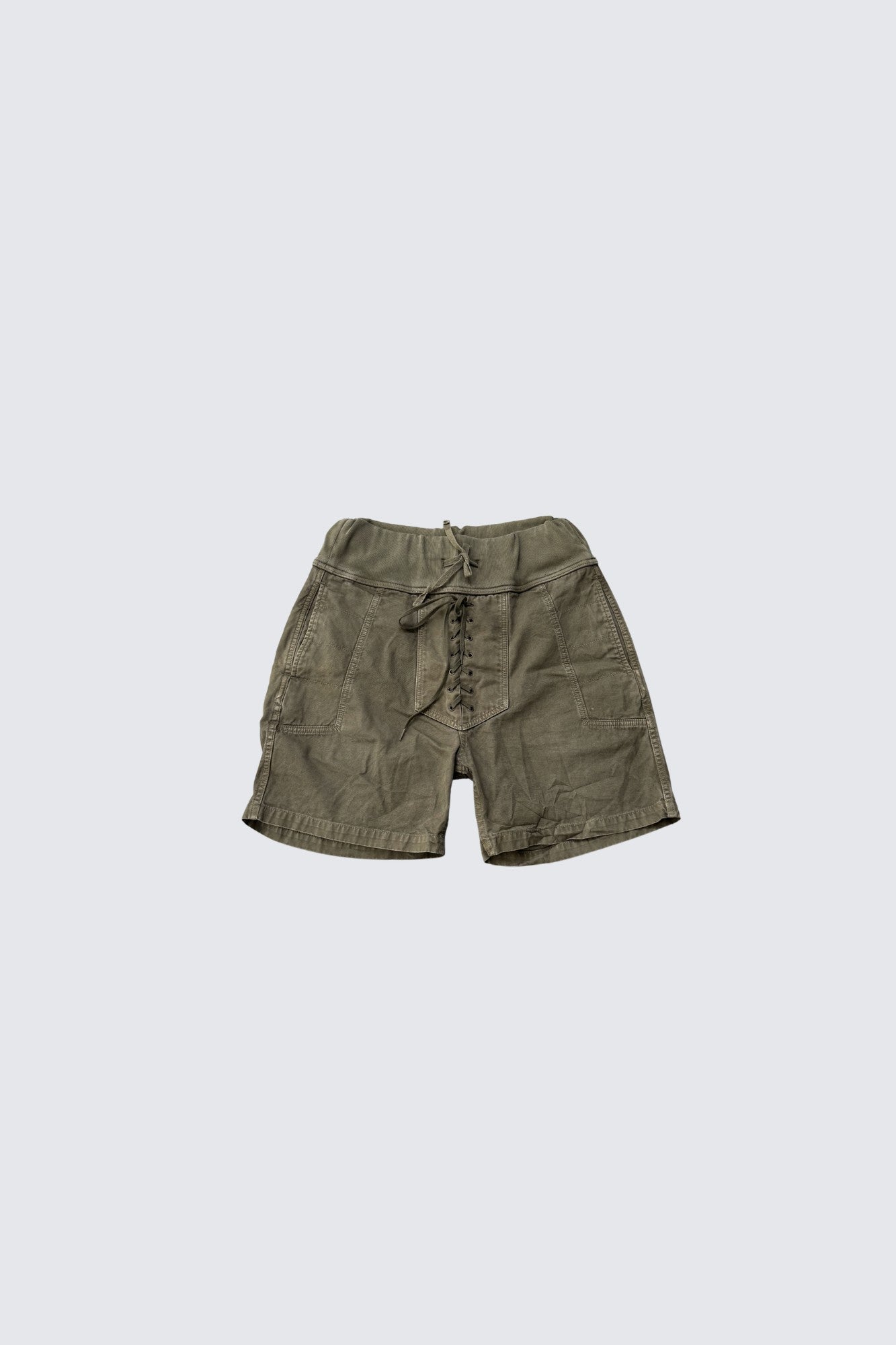 kapital | corset lace-up shorts