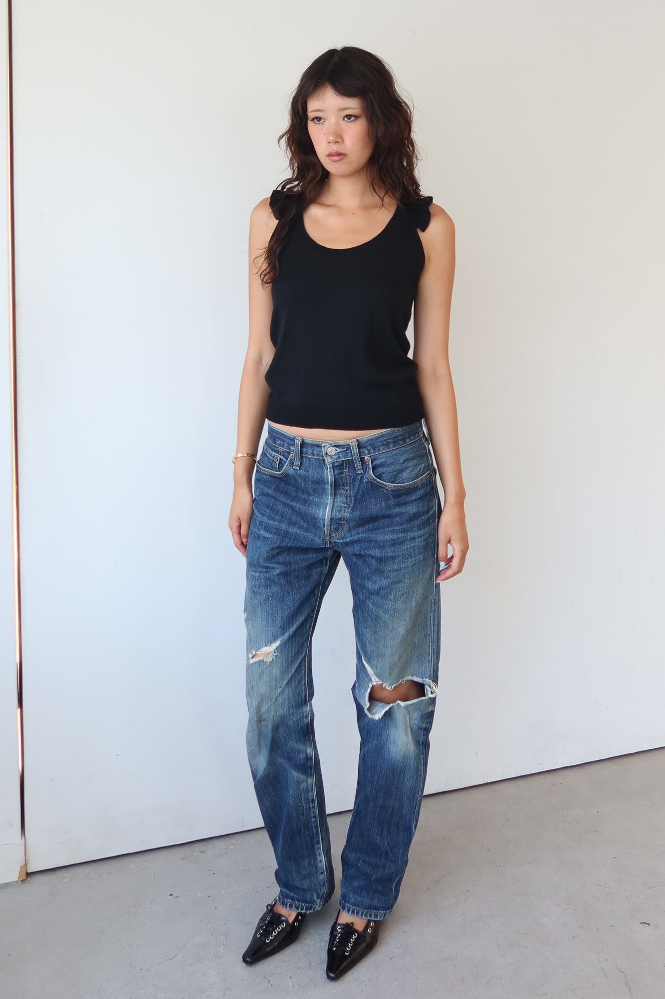 levi's | distressed jeans