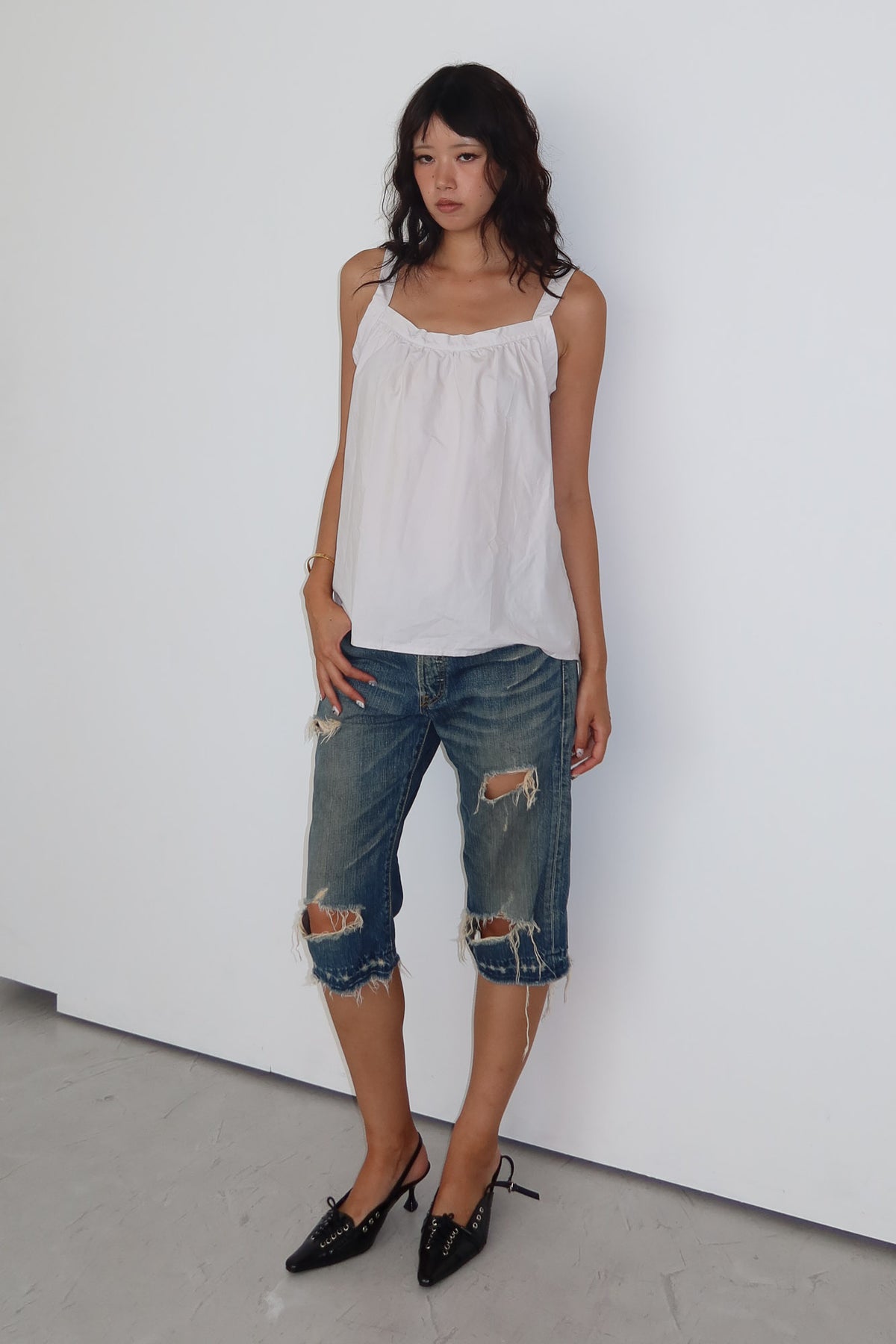 limi feu | ruched top