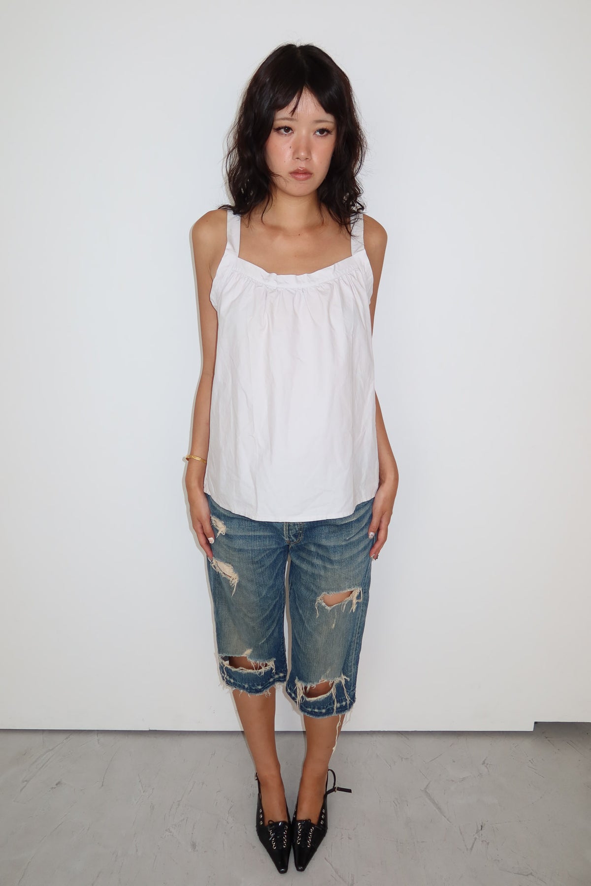 limi feu | ruched top