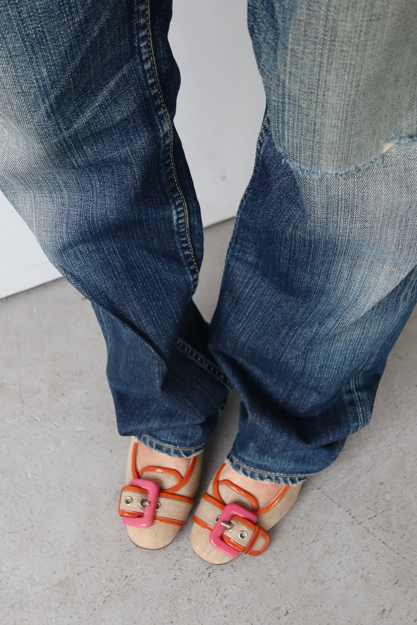 miu miu | buckle slingback heels