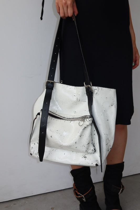 MM6 | cracked paint bag