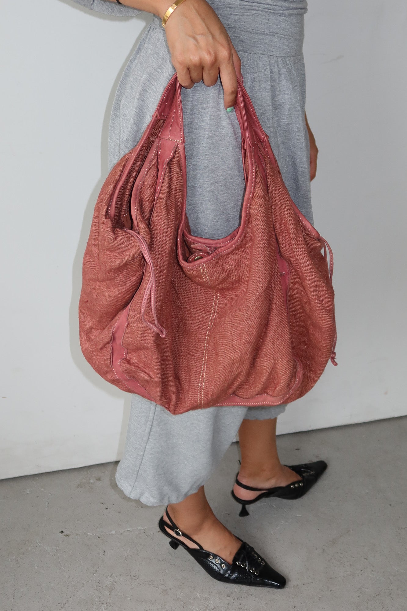canvas hobo bag