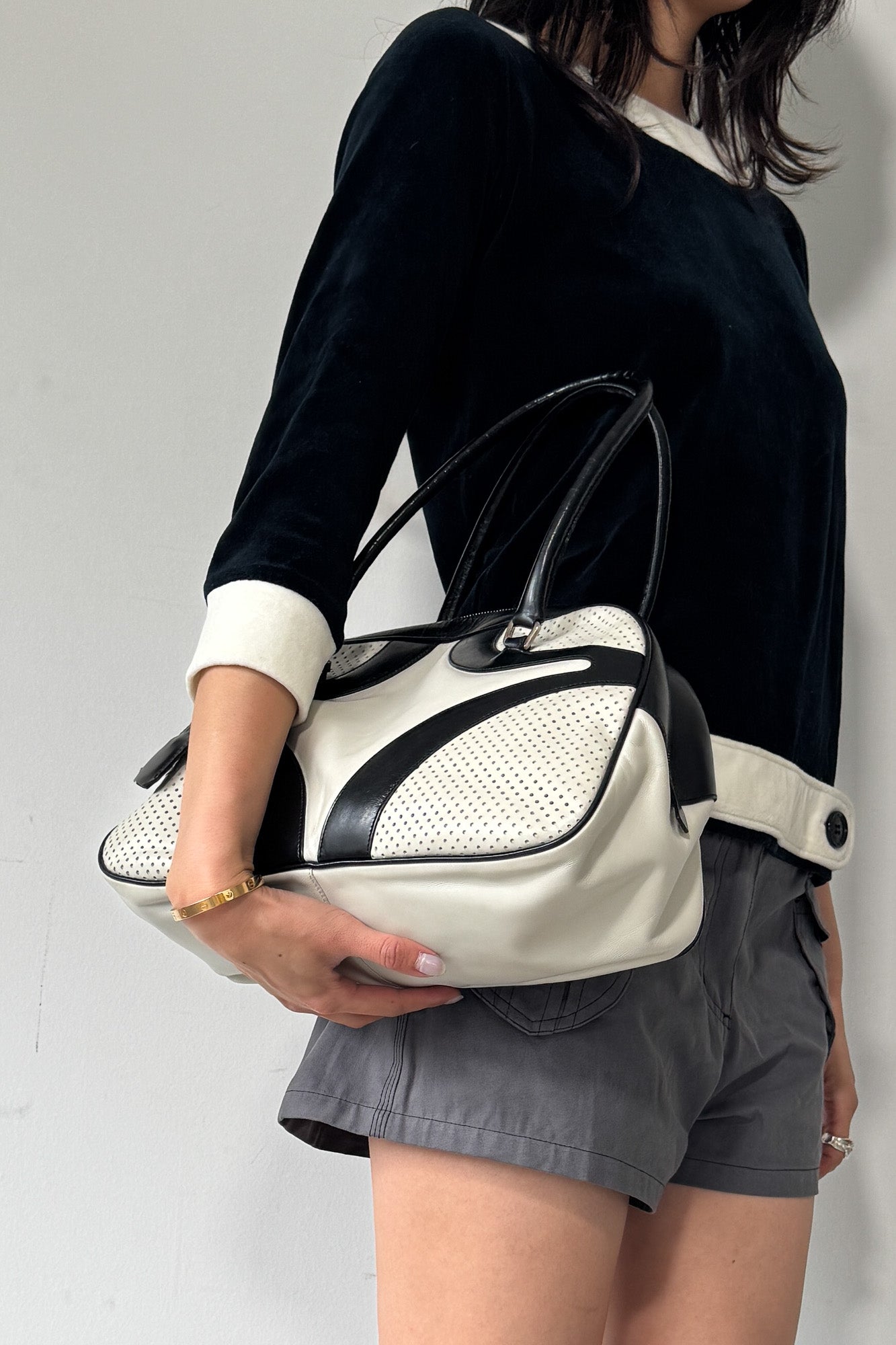 prada star bowling bag