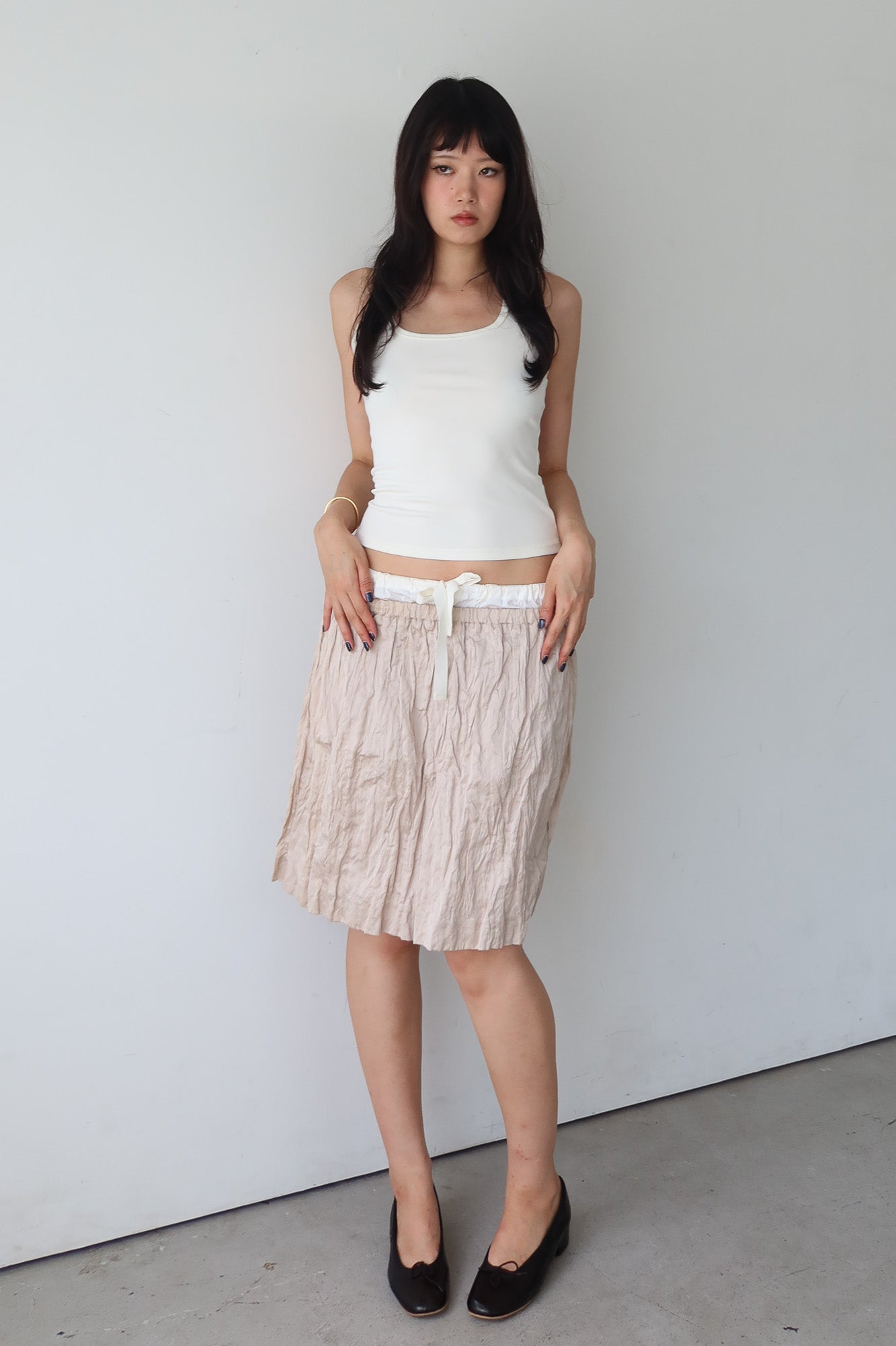 prada | double layer skirt
