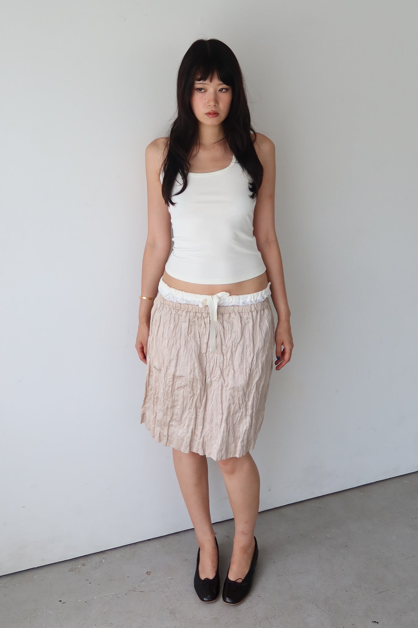 prada | double layer skirt