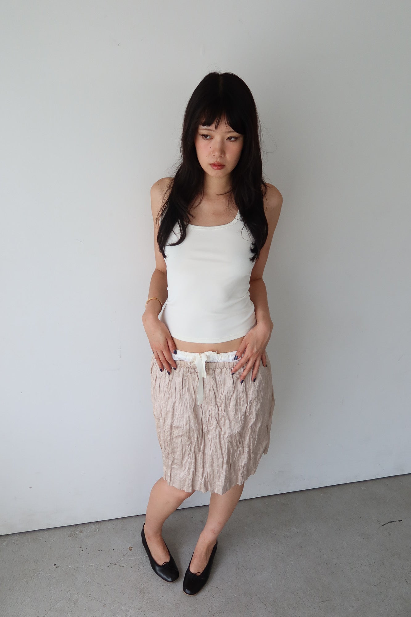 prada | double layer skirt