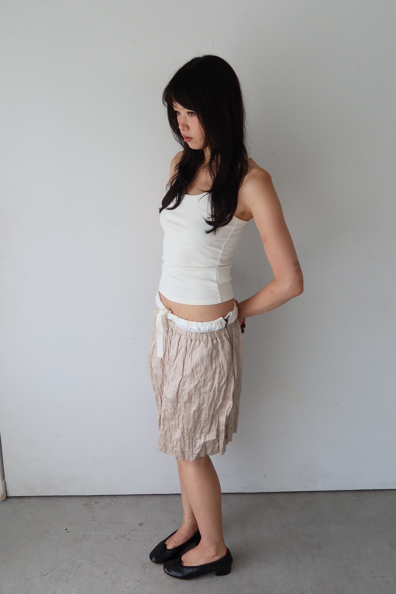 prada | double layer skirt