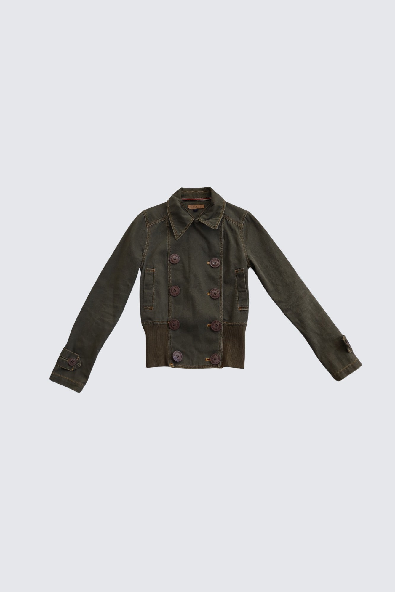 tommy girl | khaki military jacket