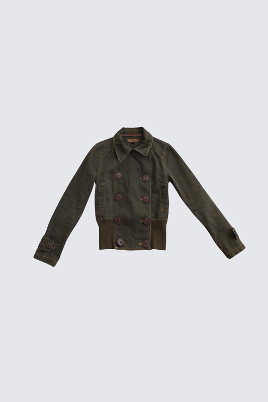 tommy girl | khaki military jacket
