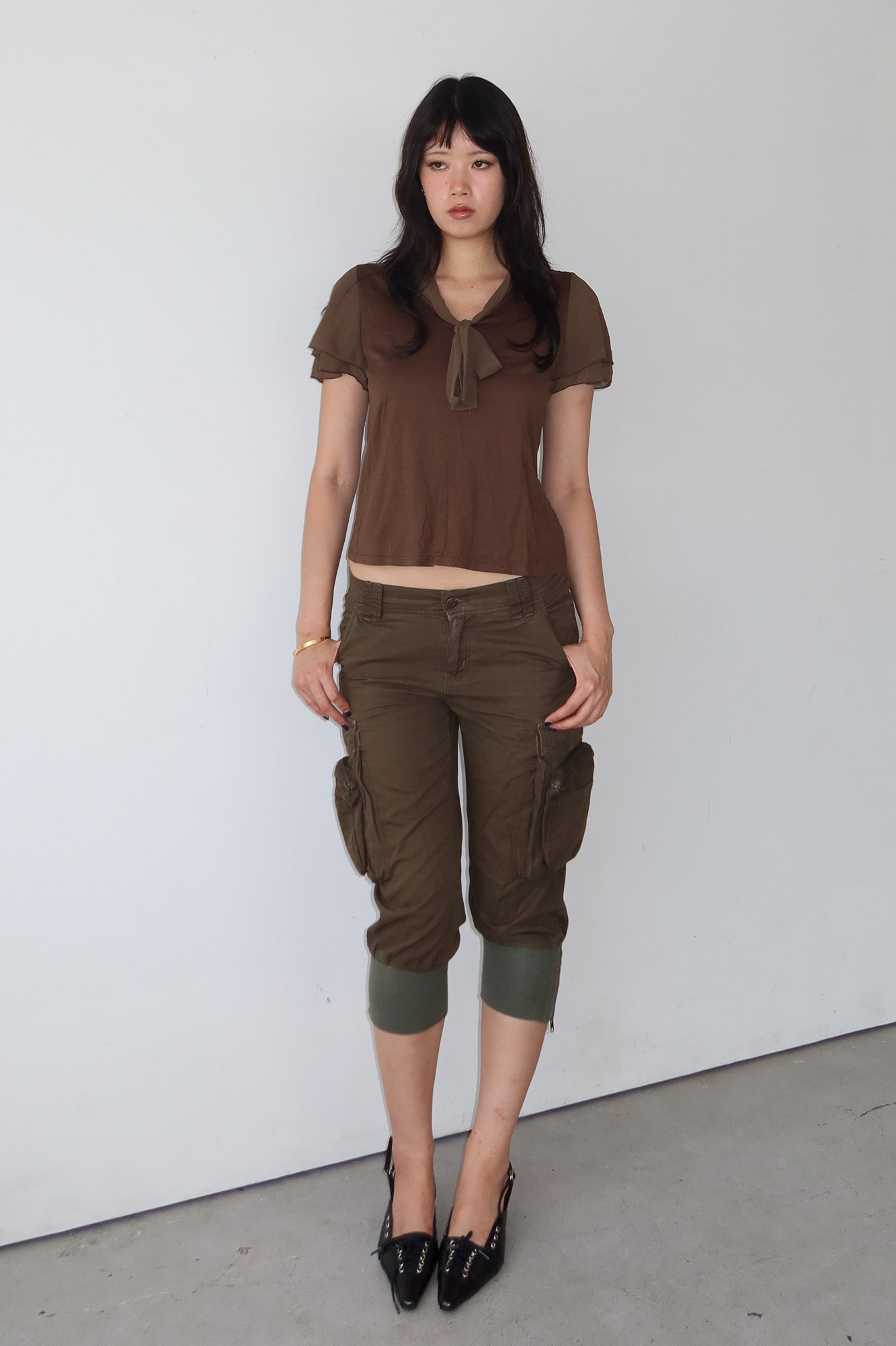 comme ca ism | ribbon top