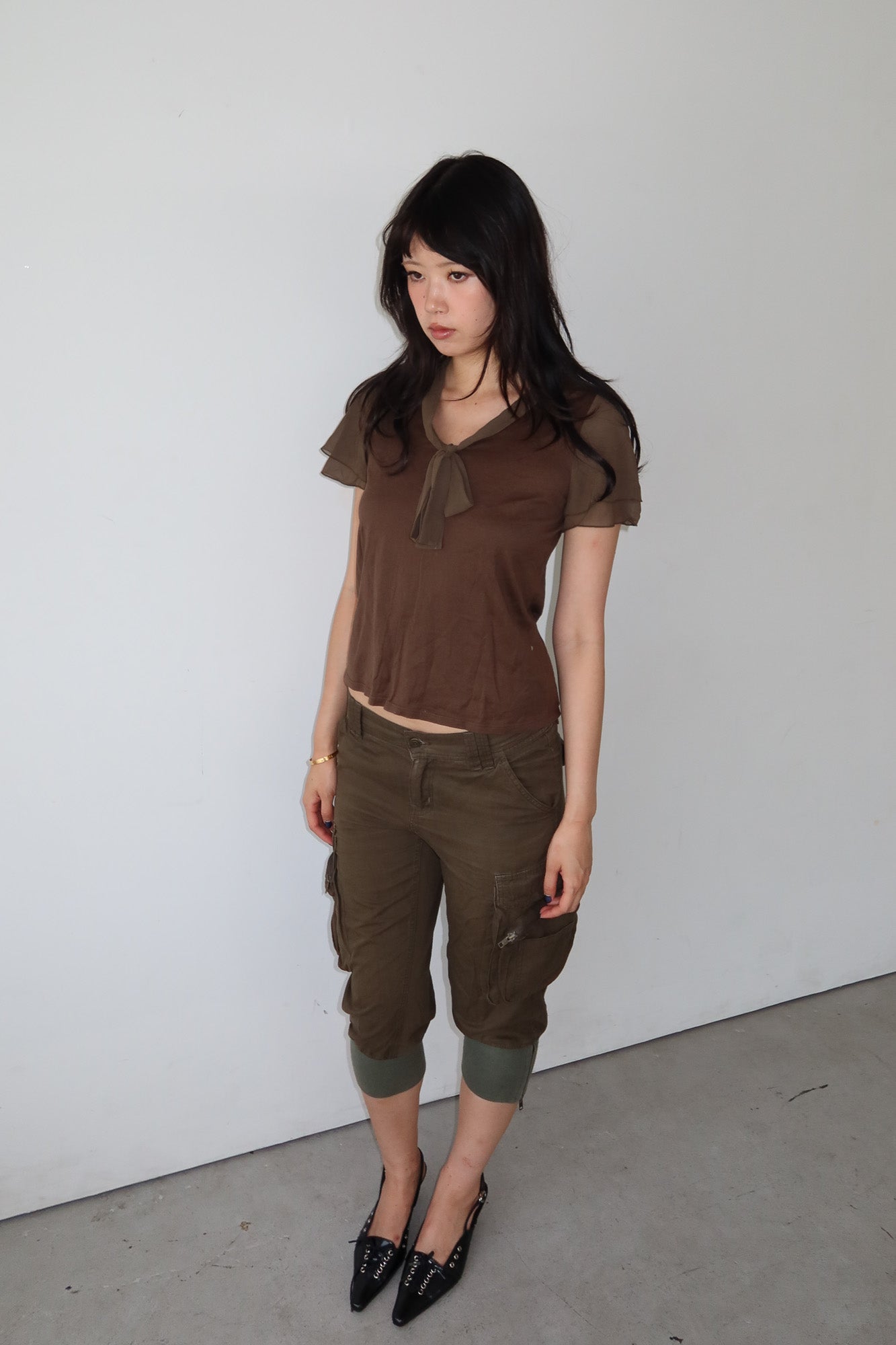 comme ca ism | ribbon top