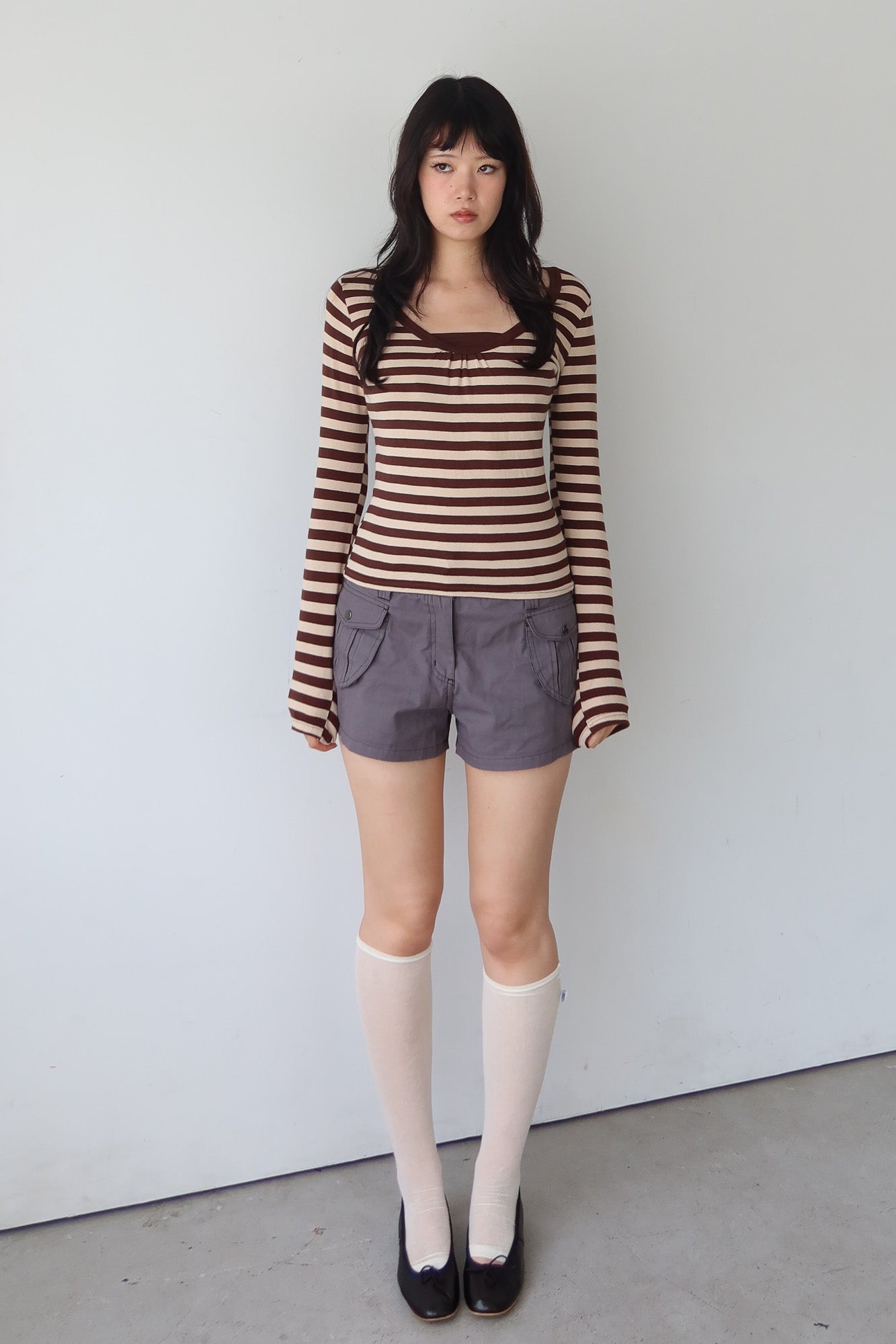 stripe layered top
