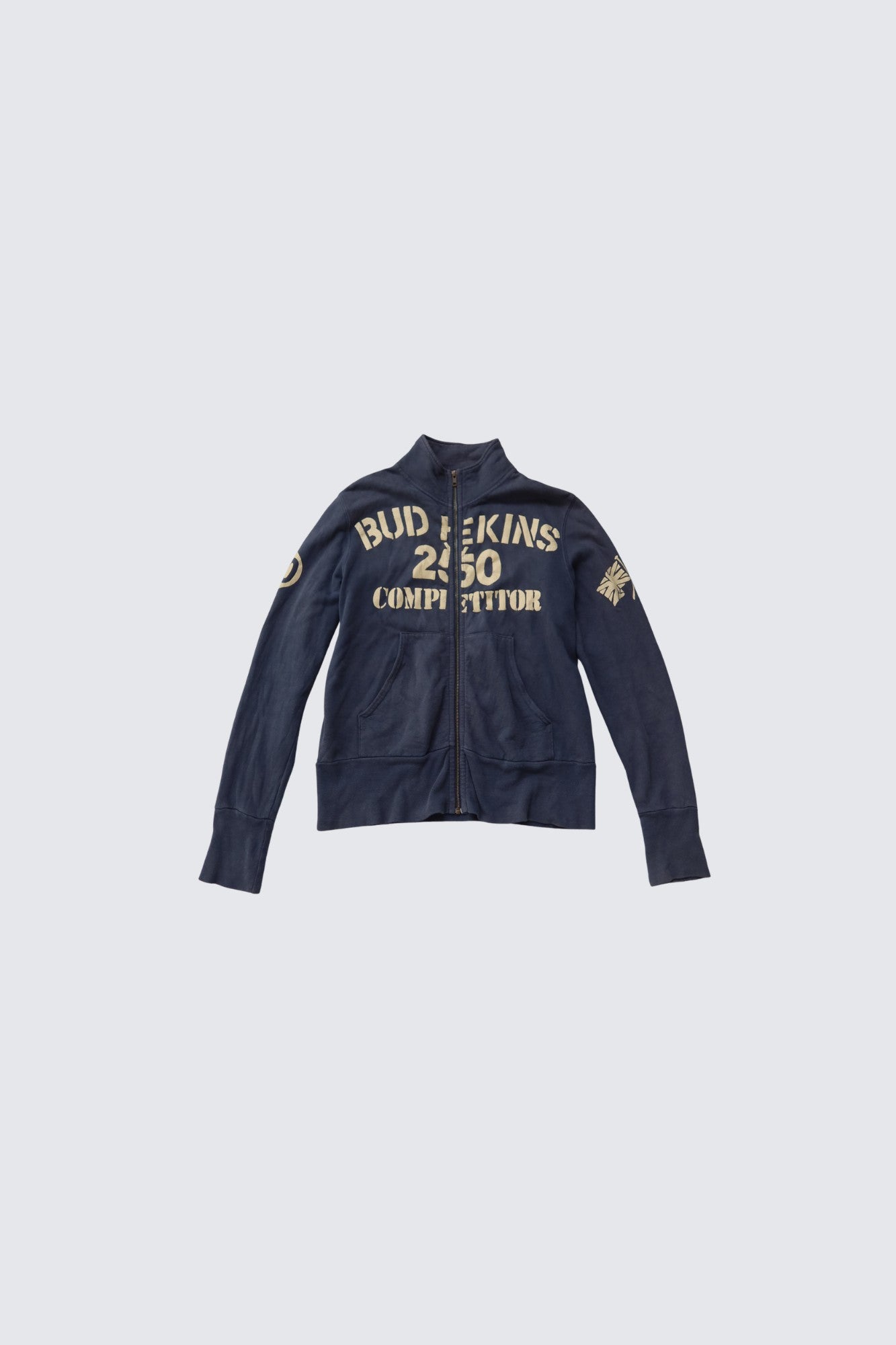 zip-up track jacket