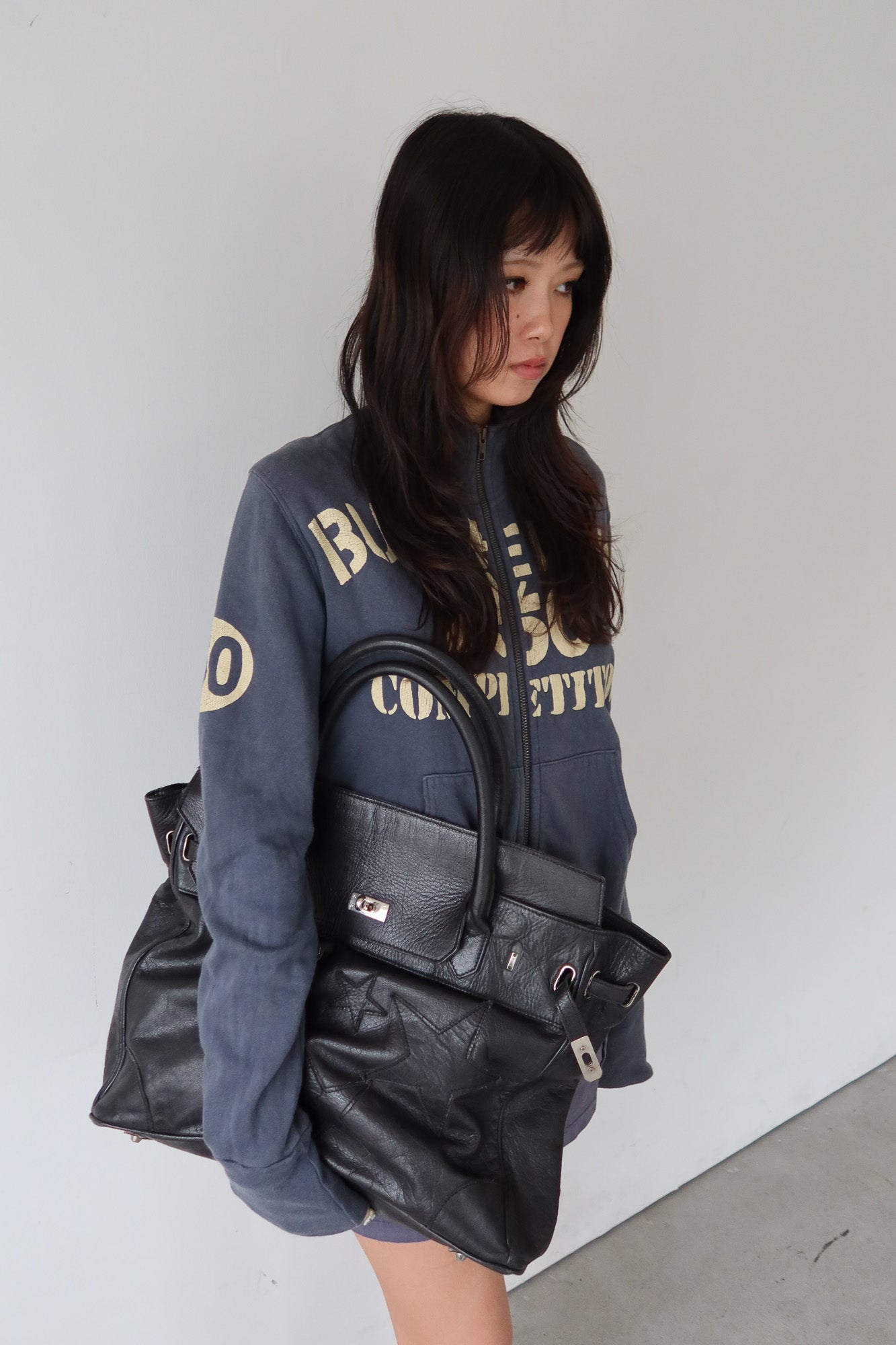 zip-up track jacket