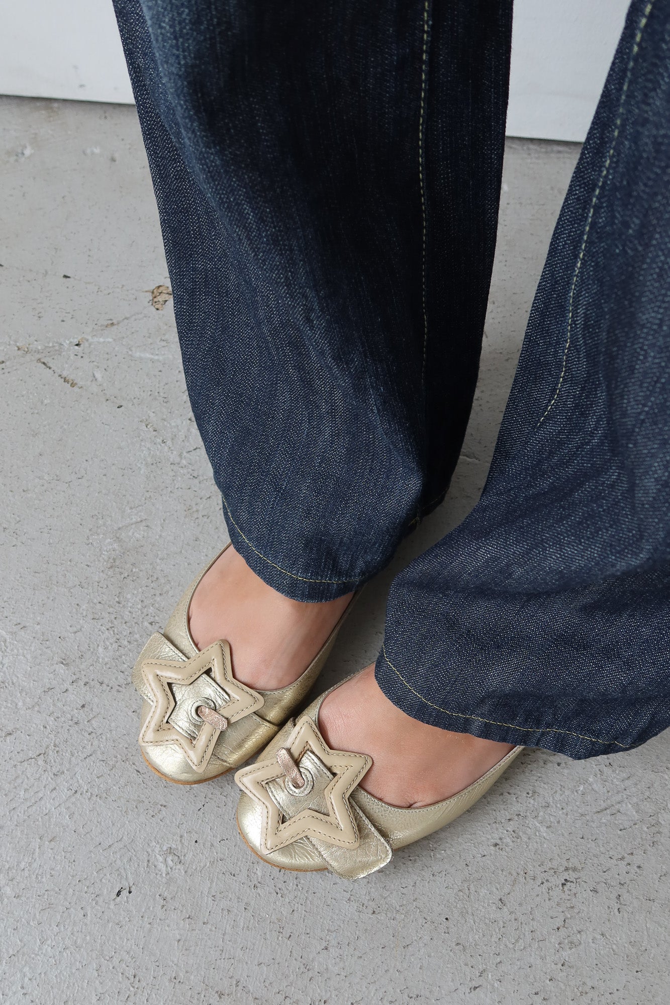 tsumori chisato | star ballet flats