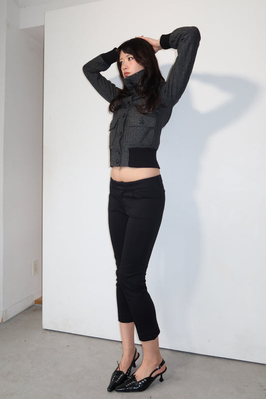 vivienne tam | capris with pankou detail