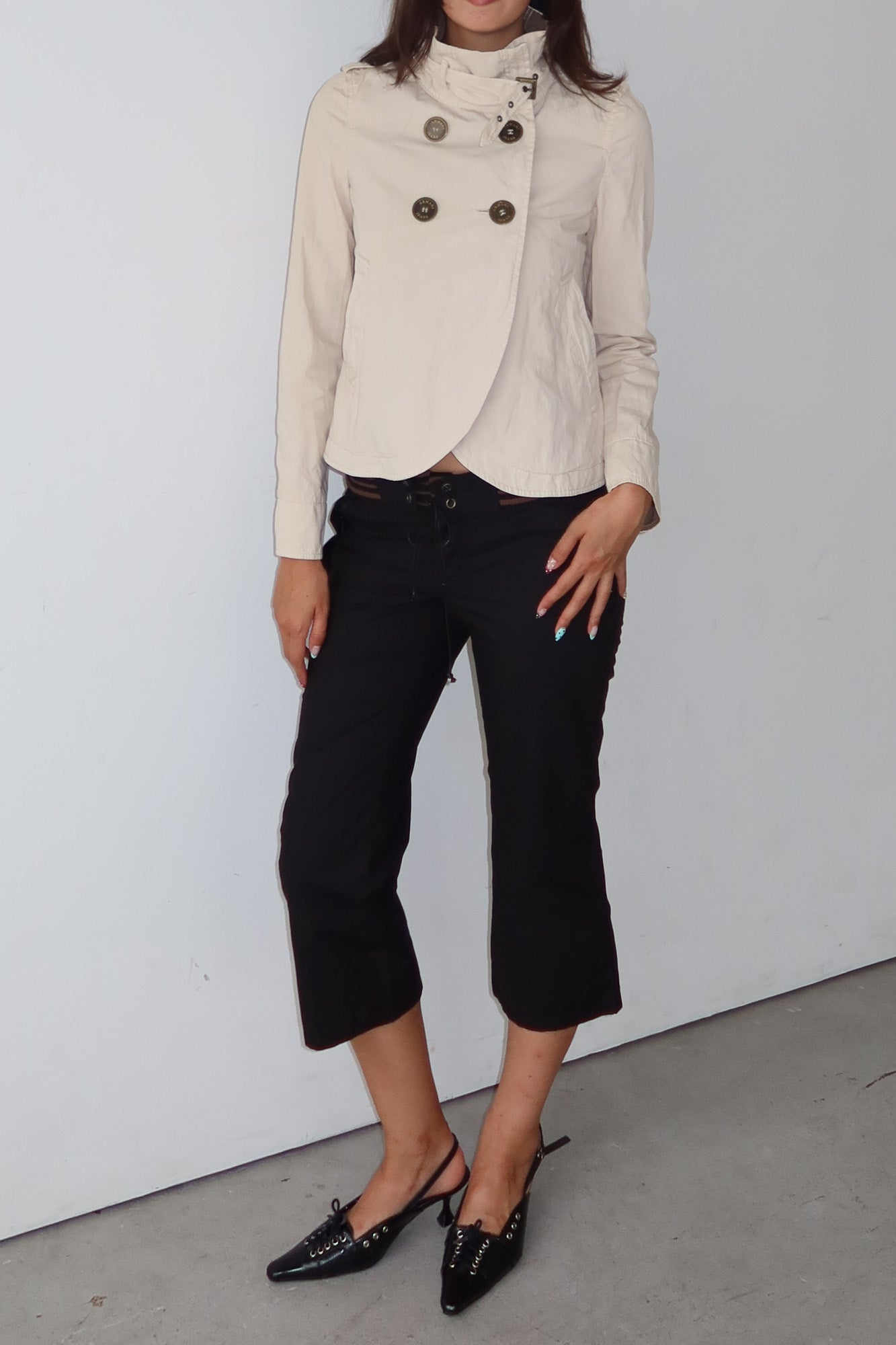 armani jeans | peacoat