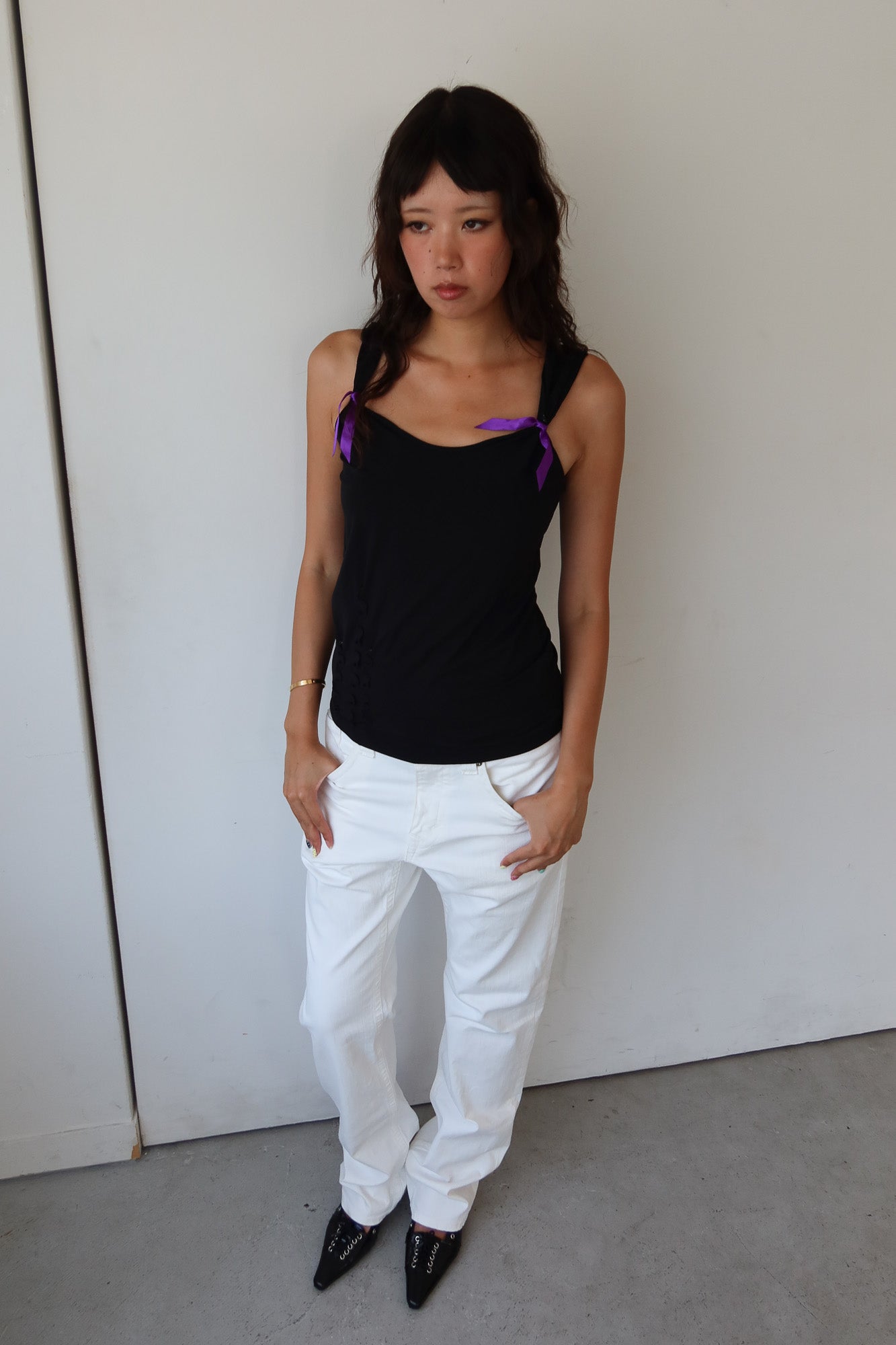 edwin | white jeans