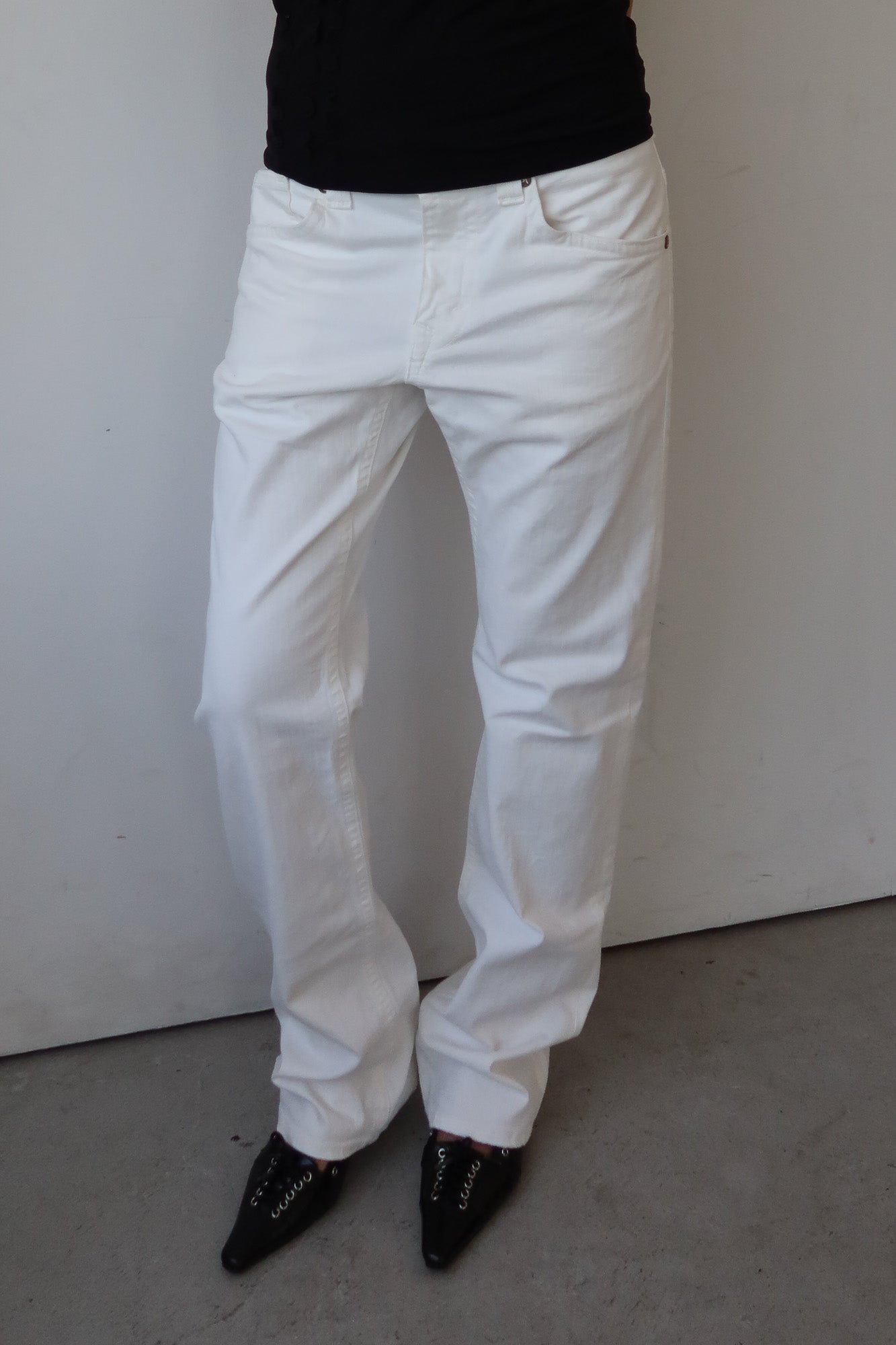 edwin | white jeans